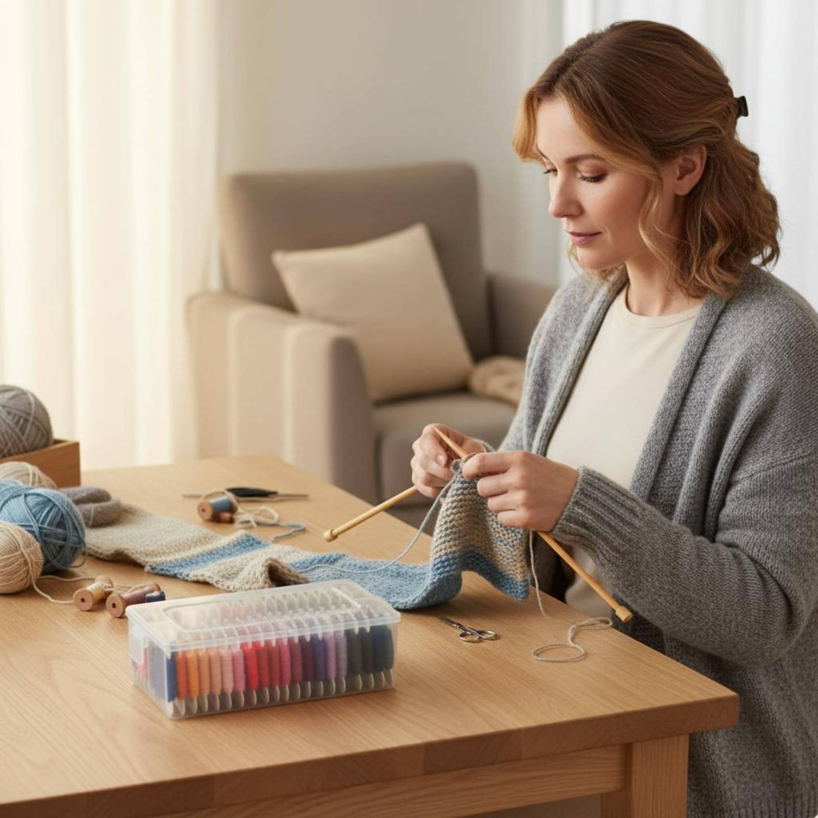 Embroidery Craft - Stickgarn-Set Mehrfarbiges Stickgarn-Set Farbiges Filament-Sortiment Lebendige