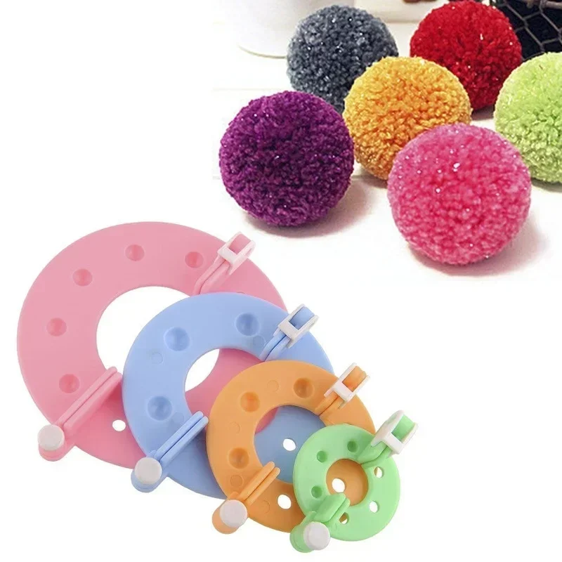 8PCS 4 Größen Fluff Ball Weave – Pom Pom Maker Tool Bewertung und Preis