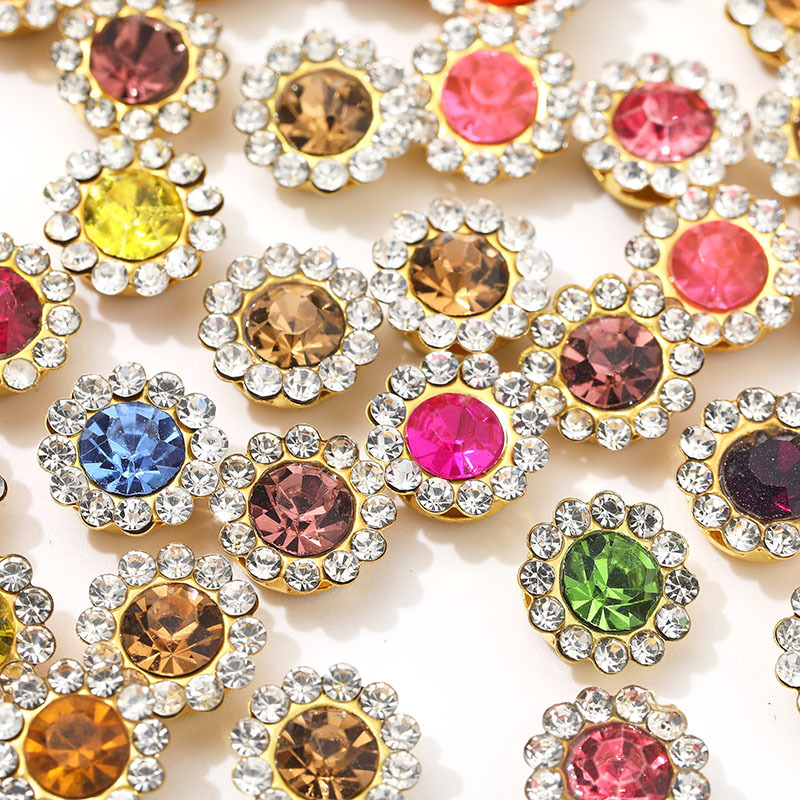 1000 Stück 10mm Sonnenblumen-K – Sew On Rhinestone Bewertung und Preis