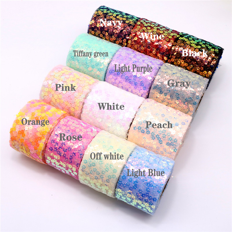 8 cm 10 cm 10 Yards Glitzer Pa – Organza Ribbon Spool Bewertung und Preis